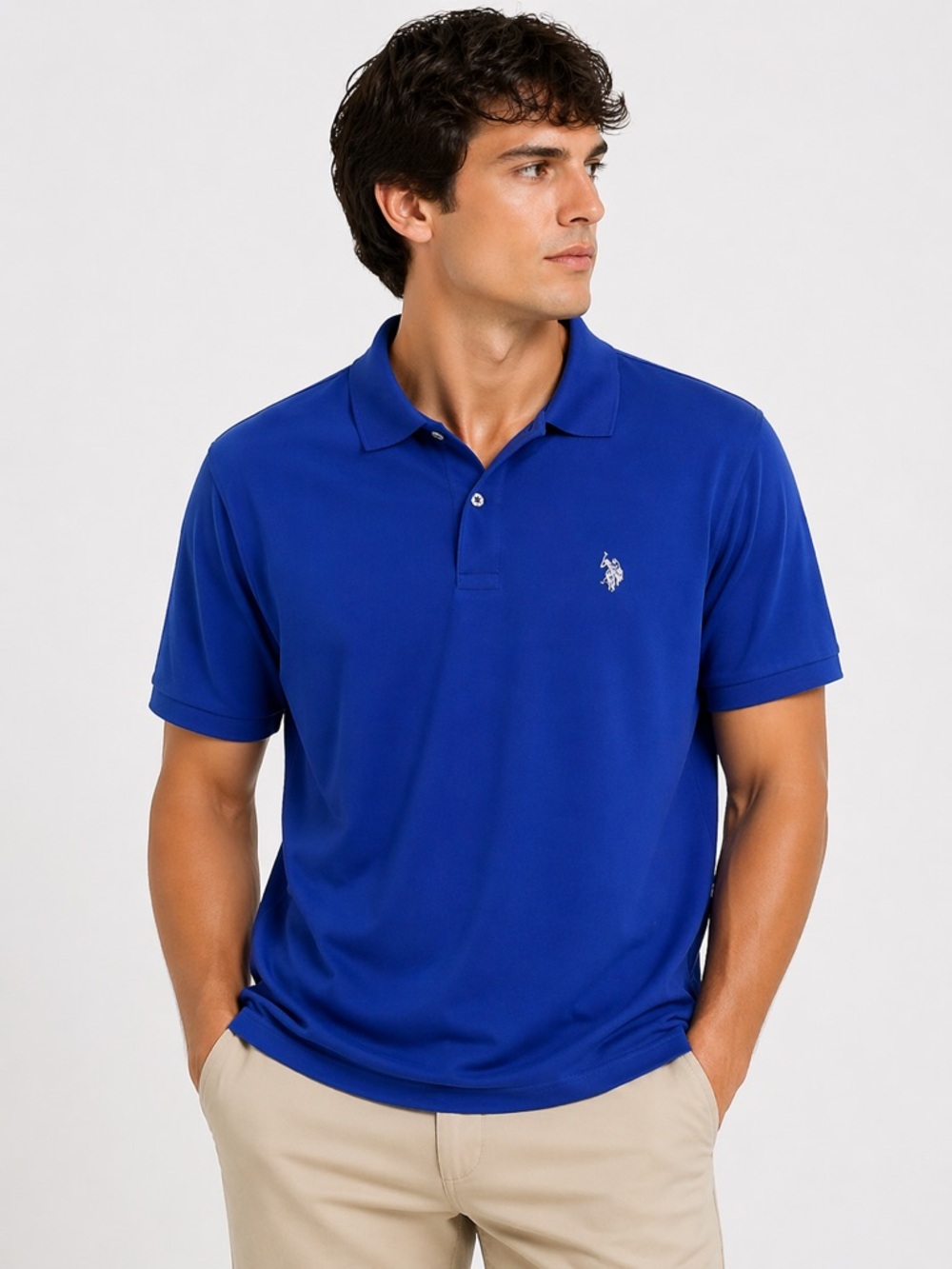 U.S. Polo Assn. Blue Polo Shirt